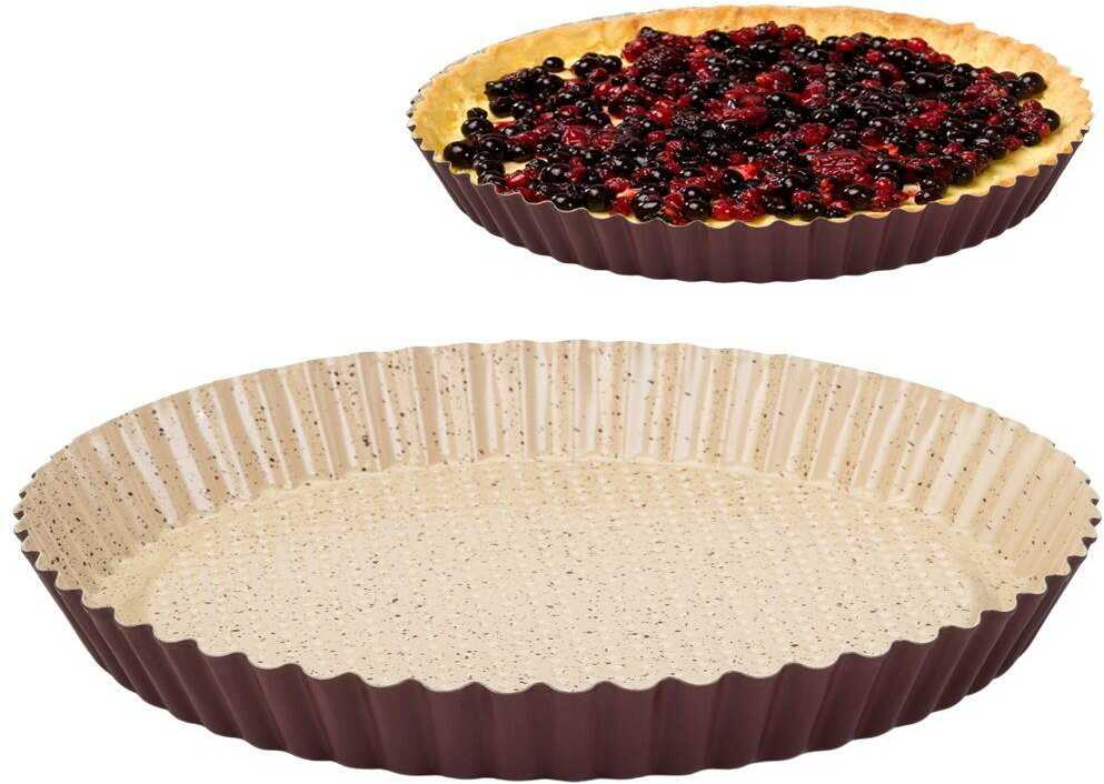 Forma do tarty granitowa TERRESTRIAL 28 cm