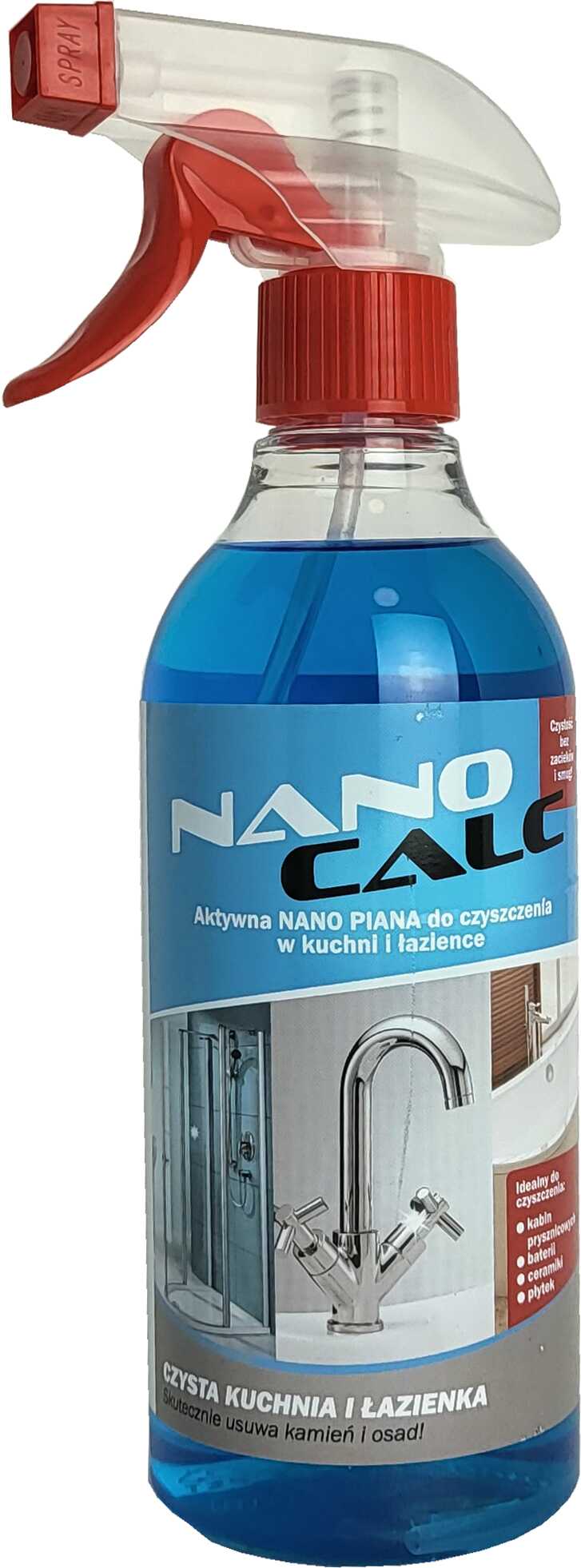 NANOCALC płyn do mycia kabin,umywalek i baterii