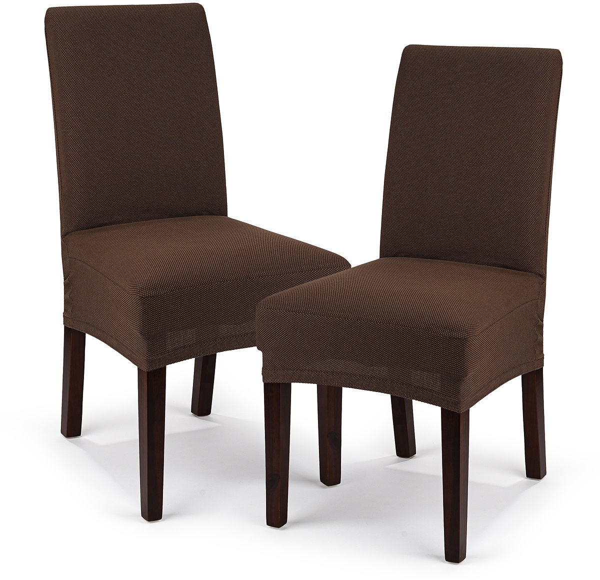 4Home Multielastyczny pokrowiec na krzesło Comfort, brązowy, 40 - 50 cm, zestaw 2 szt.