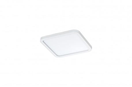 AZzardo Plafon podtynkowy Slim square 15 AZ2837 biała oprawa w nowoczesnym stylu