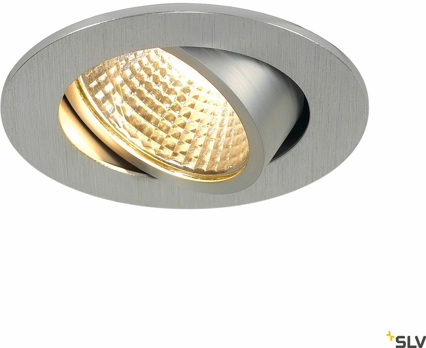 NEW TRIA 68 I CS lampa sufitowa wpuszczana LED,, aluminium, okrągła, 2700K, 38 , z zasilaczem i sprężynami zaciskowymi