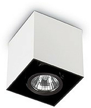 Spot Ideal Lux Mood PL1 small square 140902 plafon lampa oprawa sufitowa 1x28W GU10 biały - wysyłka w 24h