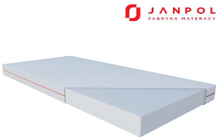 JANPOL HERMES  materac piankowy, Rozmiar - 100x200, Pokrowiec - Smart NAJLEPSZA CENA, DARMOWA DOSTAWA