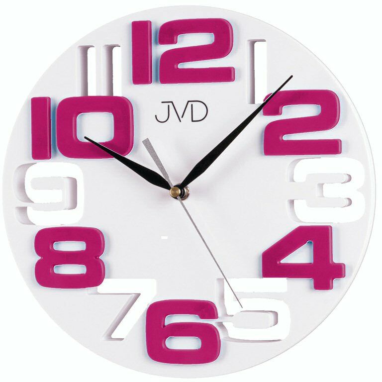 JVD Zegar ścienny H107.7 25,5 cm Kolorowy