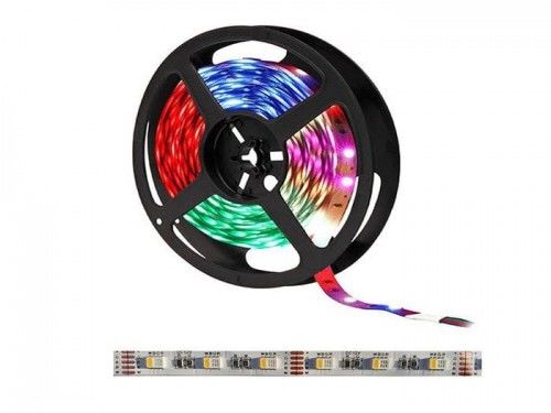 Taśma LED 300SMD5050 RGBWW IP20 RGB + biała ciepła - 1 metr