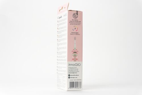 INNOGIO GIO-450PINK GIOgiraffe szczoteczka dla dzieci różowa