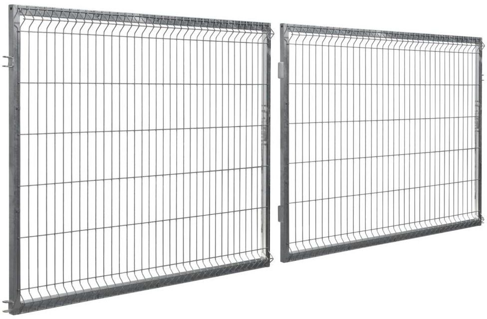 Brama dwuskrzydłowa STARK 400 x 120 cm ocynk POLBRAM