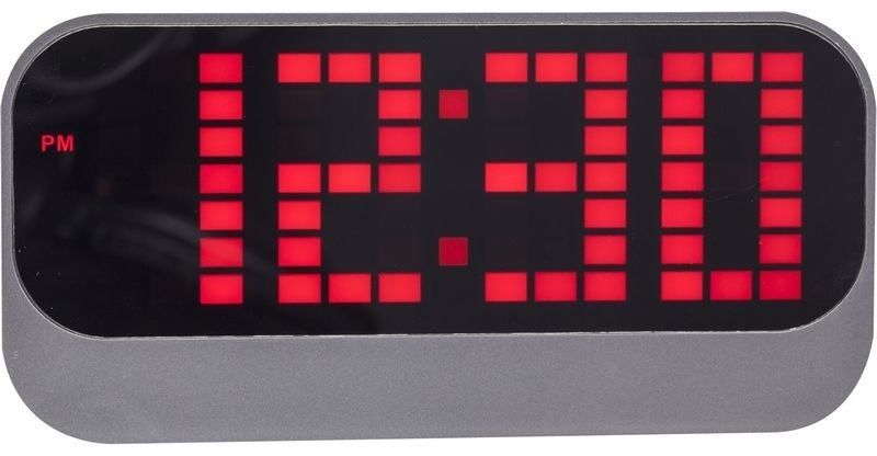 Nextime - zegar stojący loud alarm - czerwony