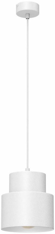 Lampa wisząca Kadm biała E27 Aldex