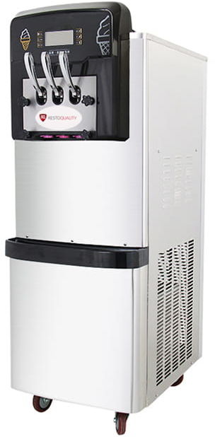 Resto Quality Stacjonarna maszyna do lodów włoskich 2x7,2 L, 3,2 kW, 230/400V, 2 smaki lodów + mix z systemem rainbow