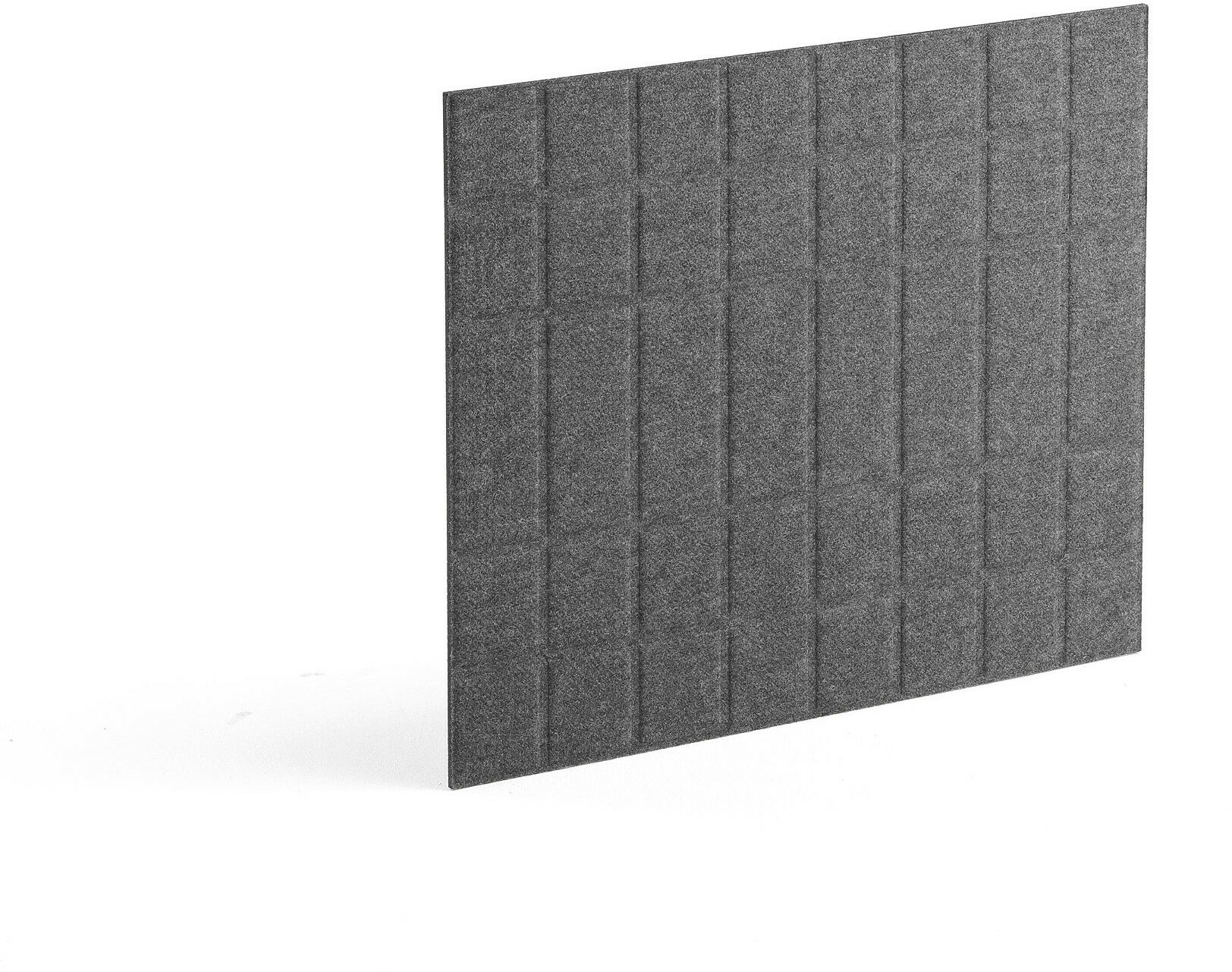 Ścianka biurkowa SPLIT, 800x600 mm, ciemnoszary