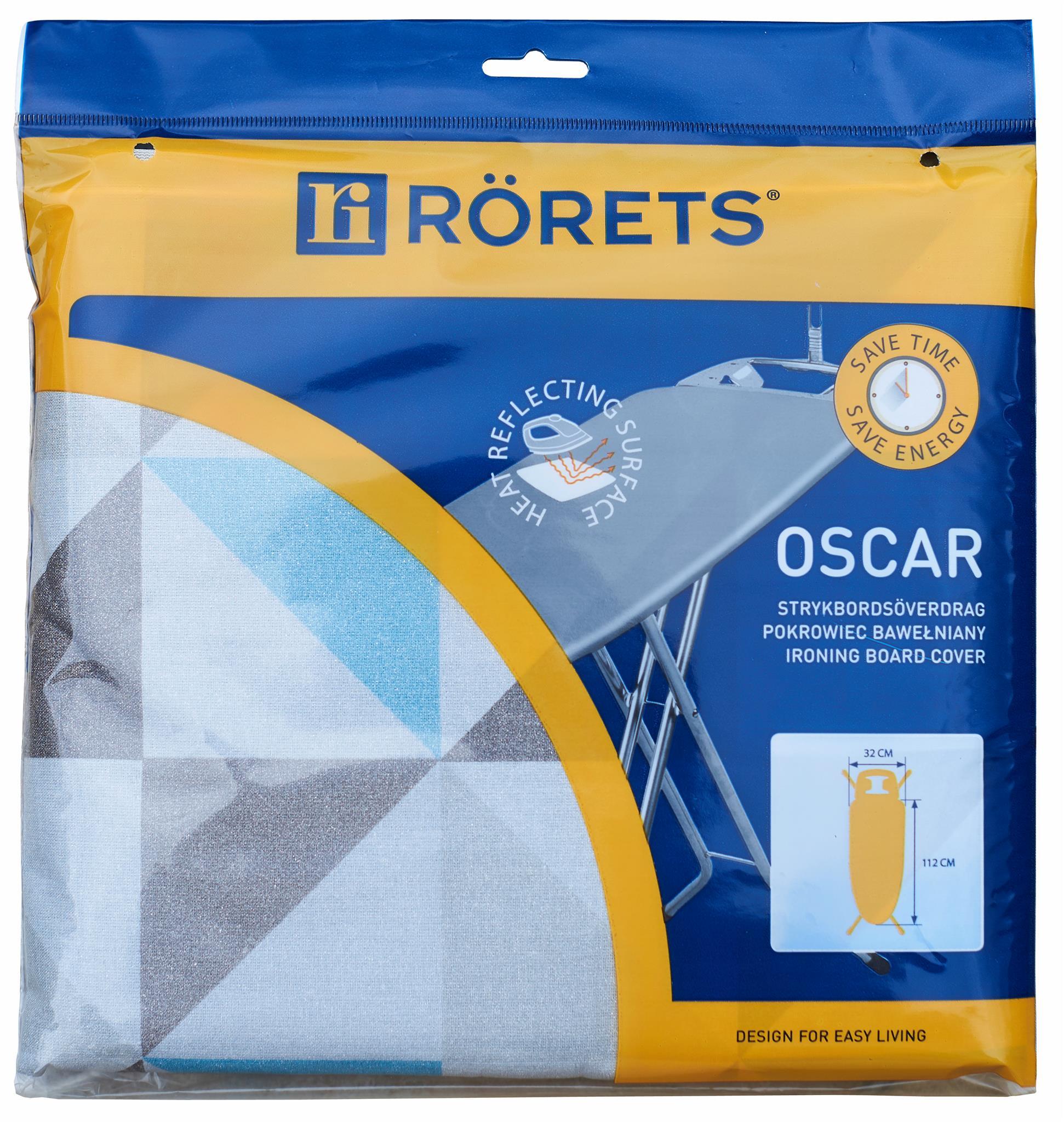 RORETS Pokrowiec na deskę Oscar Dots Grey (112 x 32 cm)