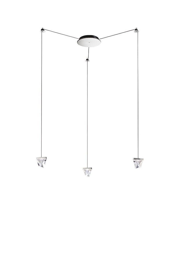 Tripla F41 G01 11 - Fabbian - lampa wisząca
