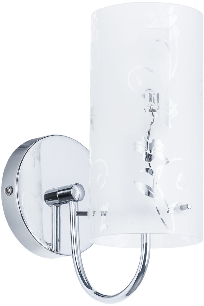 Italux kinkiet lampa ścienna Naolin MBM1792-1 chrom szkło