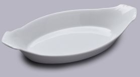 Tradycyjne naczynie żaroodporne na zapiekanki - 17 cm