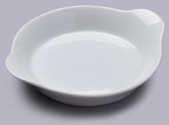 Okrągłe naczynie żaroodporne na zapiekanki - 15 cm