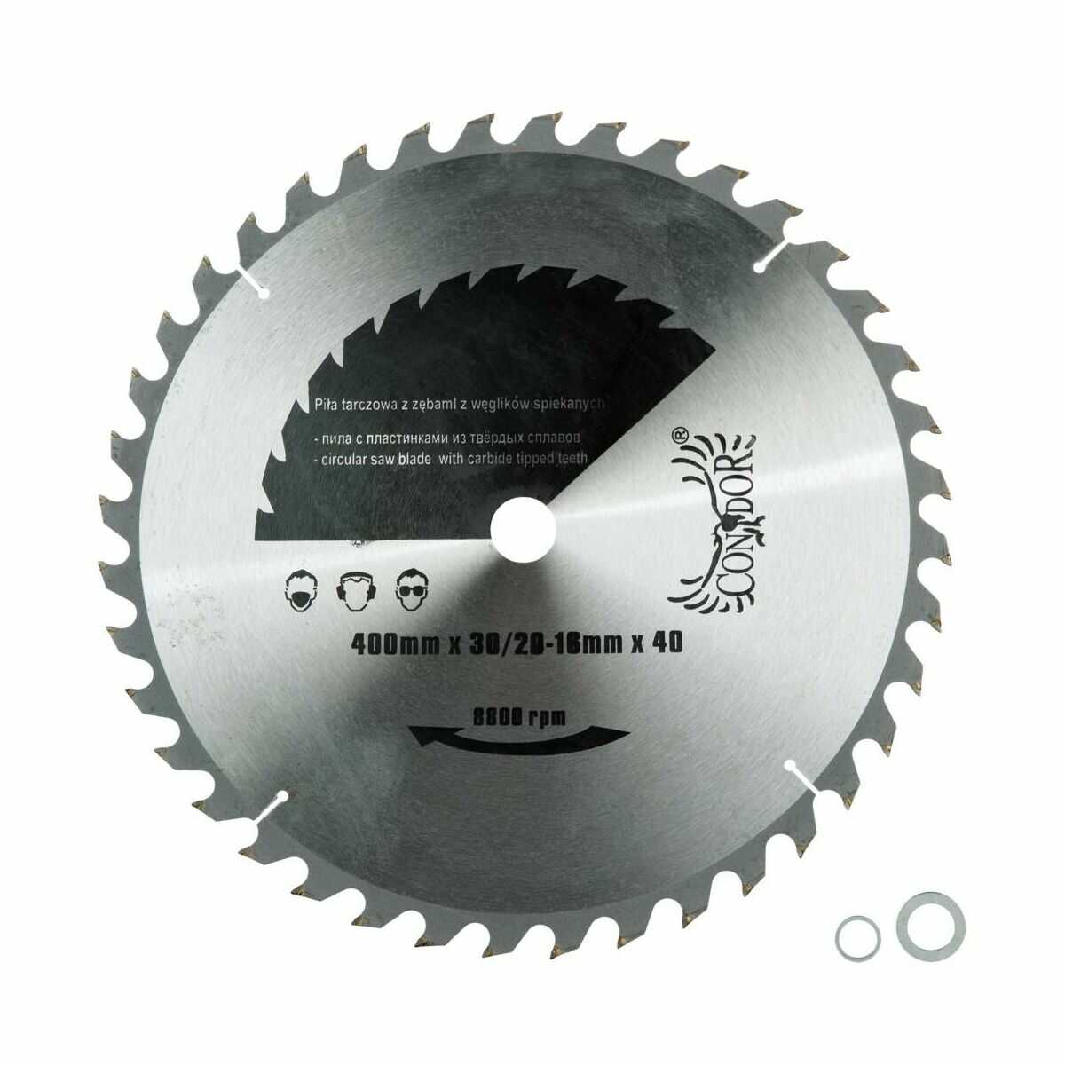 Tarcza do pilarki tarczowej 400 mm 40T WIDIA CONDOR