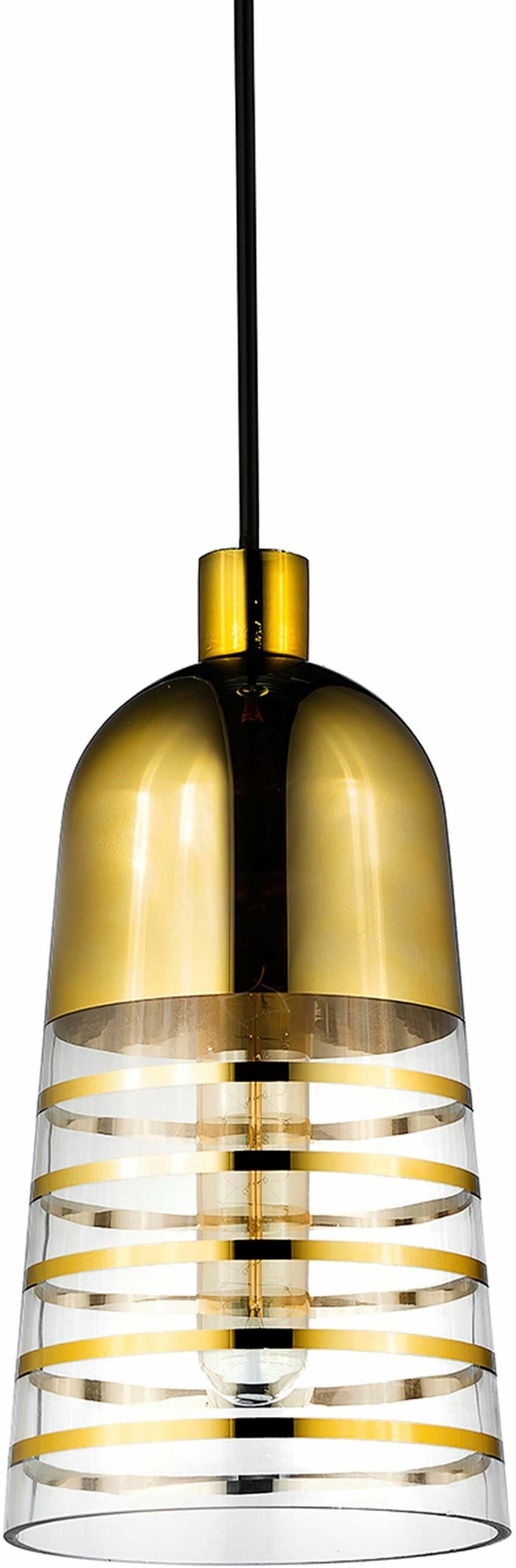 Etrica lampa wisząca złota nowoczesna LDP 6815-1 (GD) Lumina Deco // Rabaty w koszyku i darmowa dostawa od 299zł !