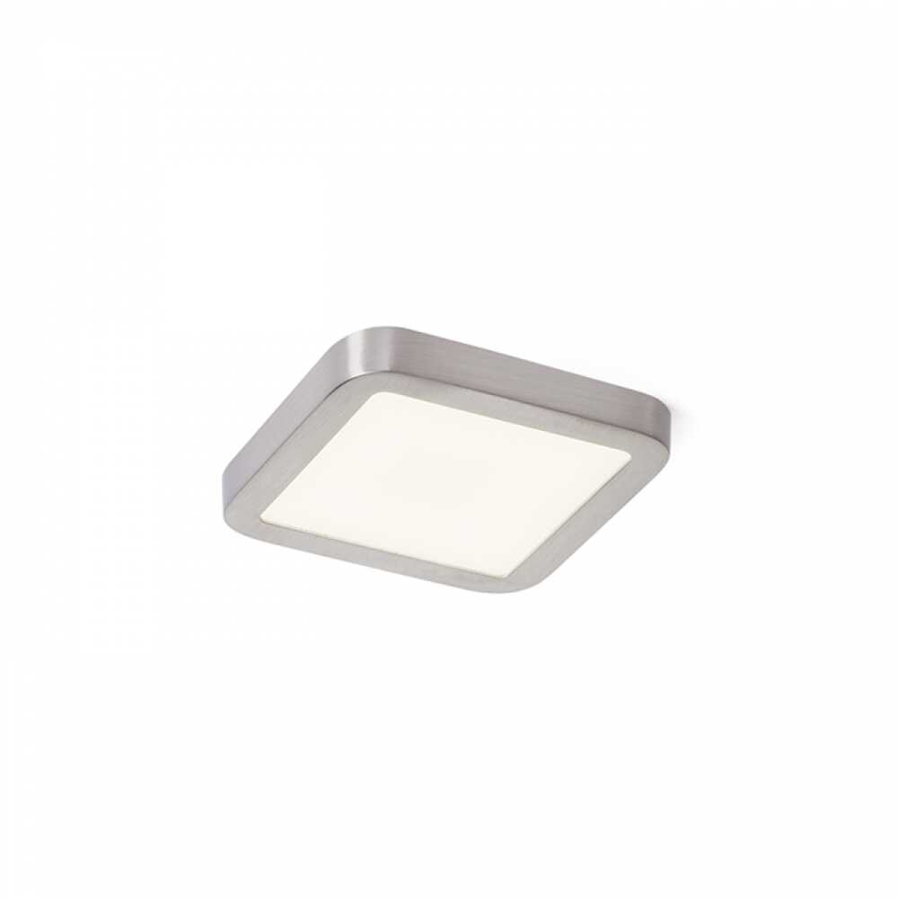 HUE SQ 9 wpuszczana nikiel mat 230V LED 6W 3000K