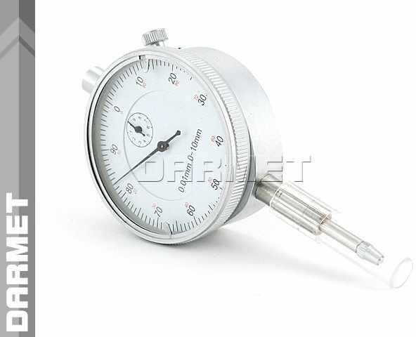 DARMET Czujnik zegarowy zakres 0 - 10 mm / 0,01 mm 512-063