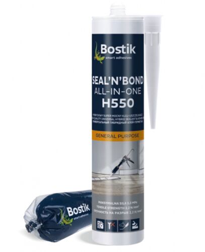 Bostik SuperFix / Seal''n''bond H550, klej - uszczelniacz hybrydowy