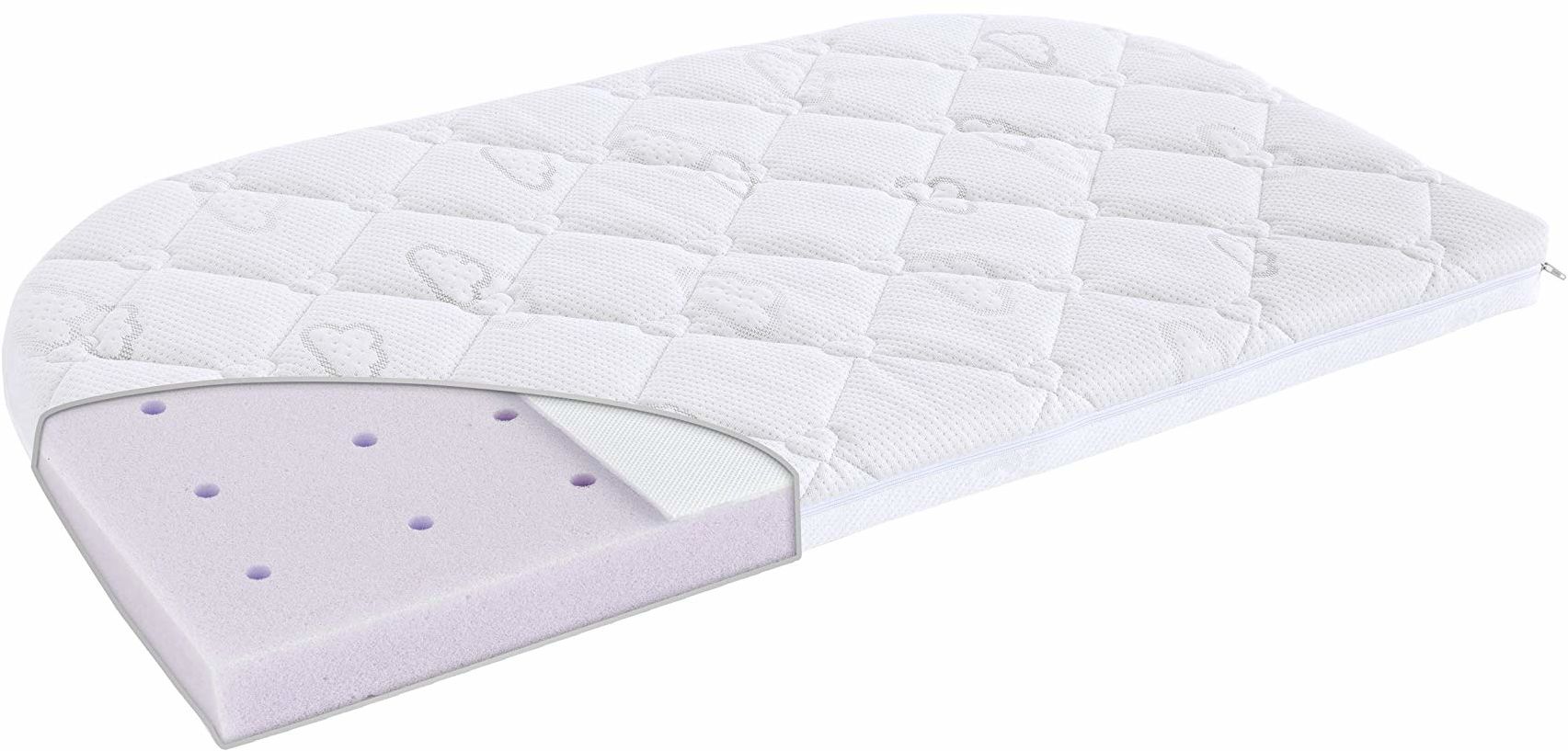 Traeumeland T030722 Breeze lekki mały materac, 50 x 88 cm, kolory muli