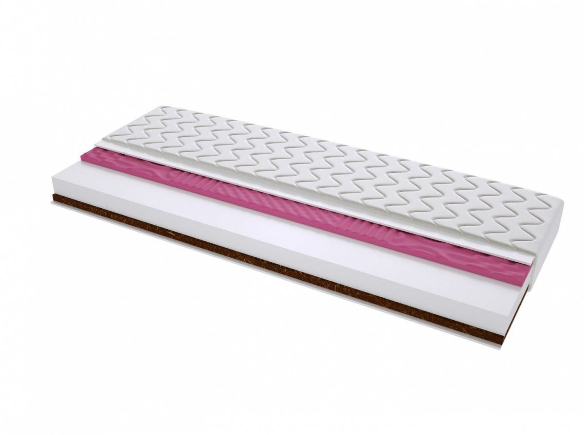 Materac Profilowana pianka Kokos Padwa Molet 90x150 cm