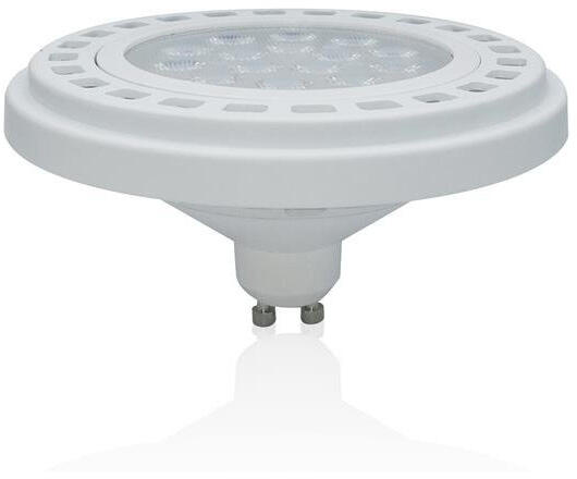 LED ES111 / GU10 12W ciepła 3000K kąt 30st WH