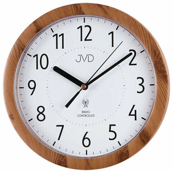 JVD Zegar ścienny RH612.8 DCF77 25 cm