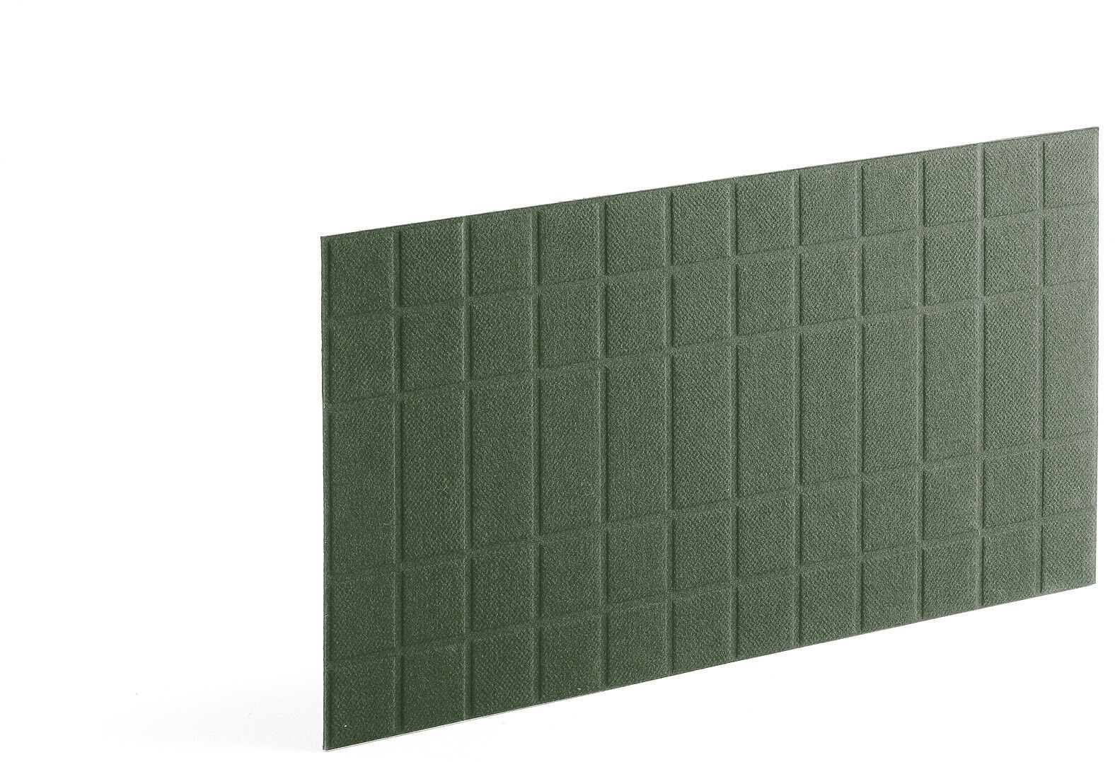 Ścianka biurkowa SPLIT, 1200x600 mm, zielony