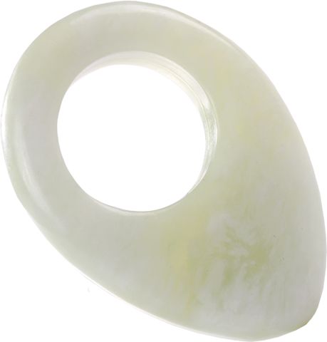 Pierścień Gua Sha z jadeitu do masażu twarzy i stymulacji całego ciała (G22)