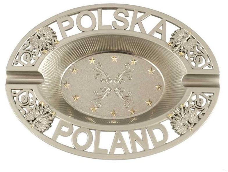 Popielniczka metalowa Polska