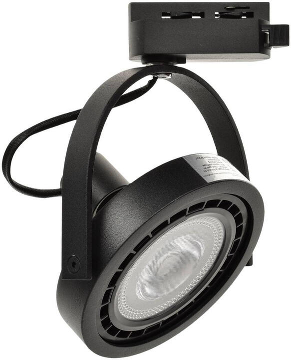 LUGAR BLACK track light 1xGU10 W Nowoczesnym stylu