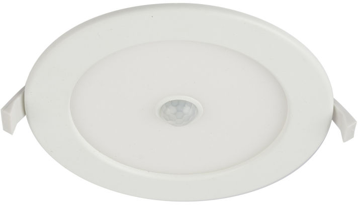 Globo UNELLA 12391-12S oprawa oświetleniowa zewnętrzna czujnik ruchu biała LED 12W 3000K 17cm IP44