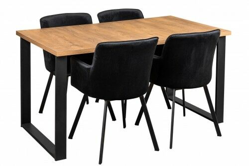 Stół LOFT z krzesłami do salonu Y011