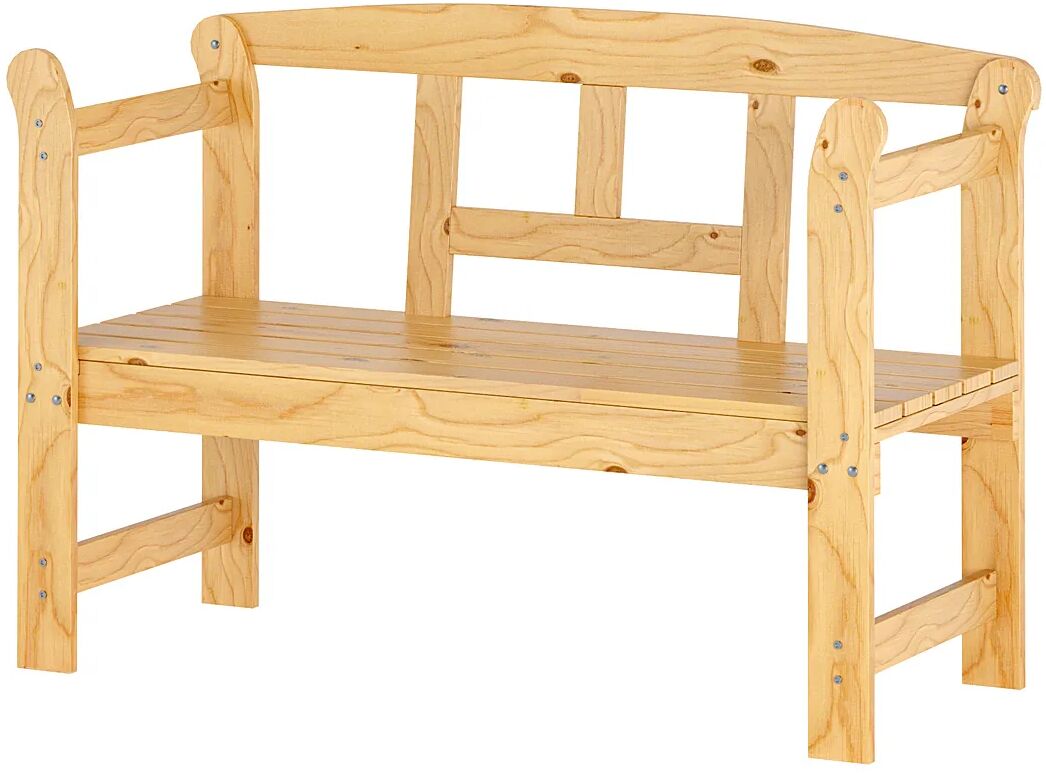 Elior Mała ławka ogrodowa drewniana - Armina