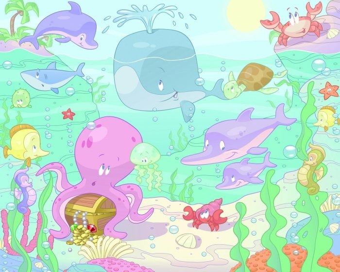 Tapeta baby sea