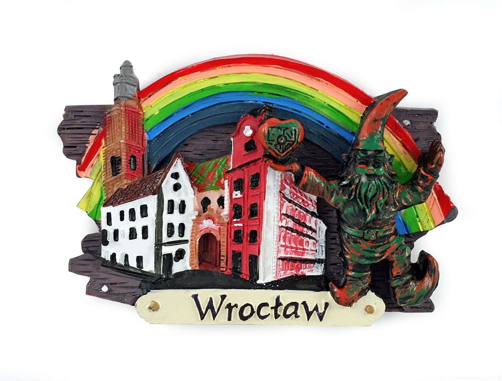 Magnes deska Wrocław Jaś i Małgosia
