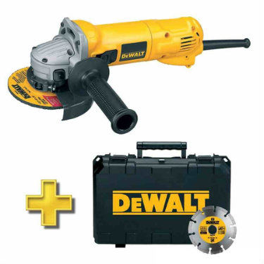Szlifierka kątowa 1100W 125mm + tarcza 125mm DEWALT D28134KD