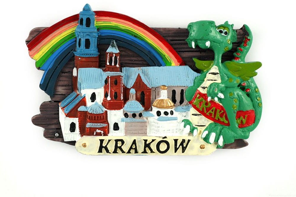 Magnes deska Kraków Smok