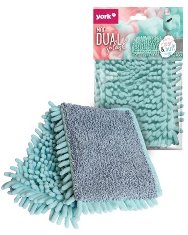 Wkład z mikrofibry do mopa płaskiego ze spryskiwaczem DUAL SPLASH marki York