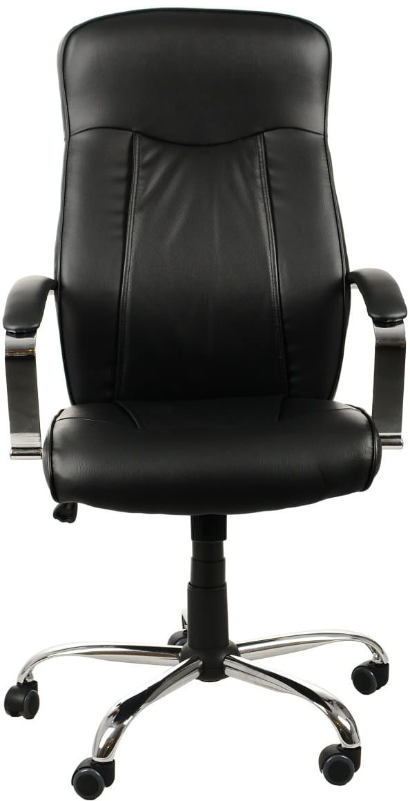 Fotel biurowy gabinetowy ZN-9152 - CZARNY