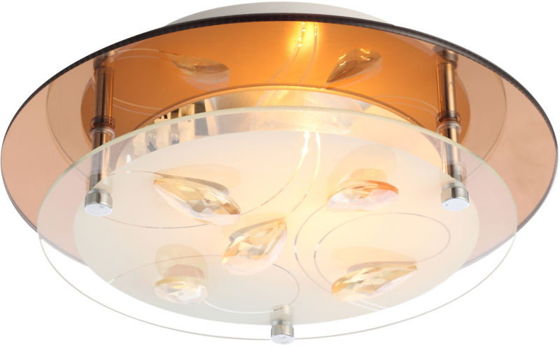 Globo AYANA 40413 plafon lampa sufitowa złoty 1xE27 25cm