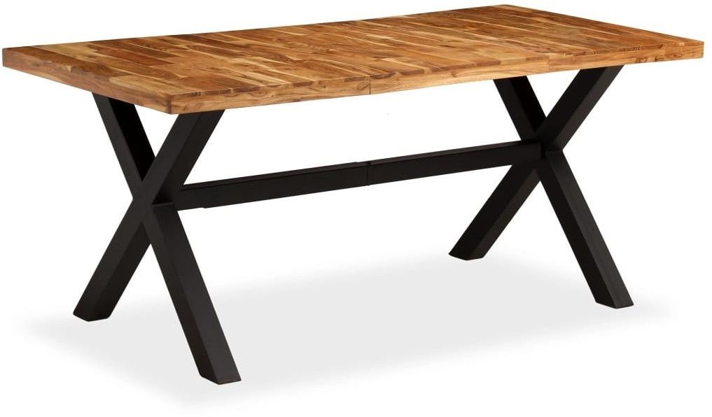 Elior Brązowy stół z drewna akacjowego  Midian