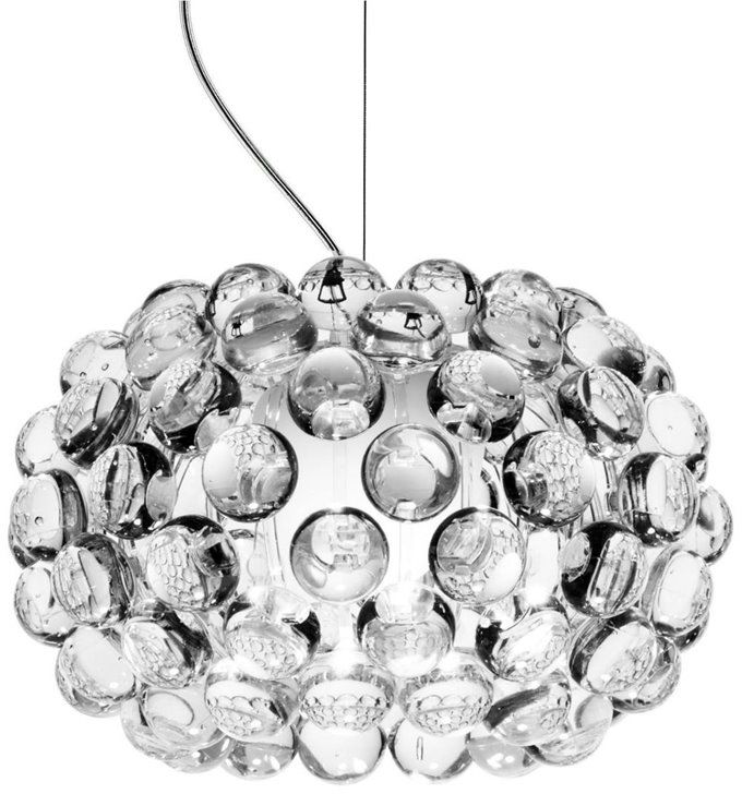Caboche Ø31 przezroczysty - Foscarini - lampa wisząca