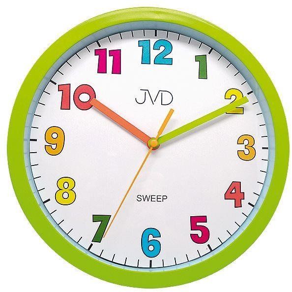 JVD Zegar ścienny HA46.4 Kolorowy, cichy