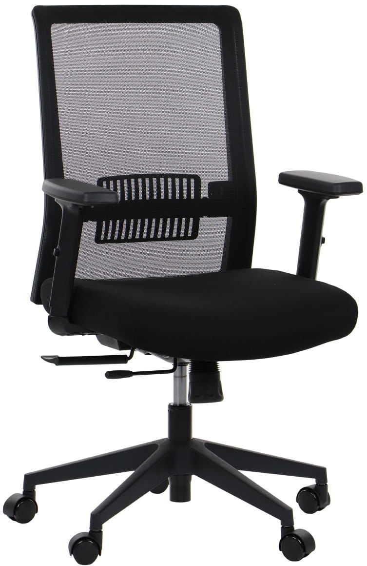 Krzesło biurowe obrotowe RIVERTON - oparcie siatkowe, różne kolory