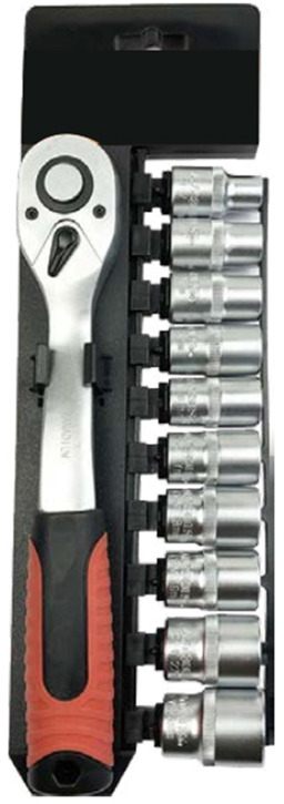 Zestaw kluczy nasadowych 1/2" 10-24mm G-TOOLS GT-1006