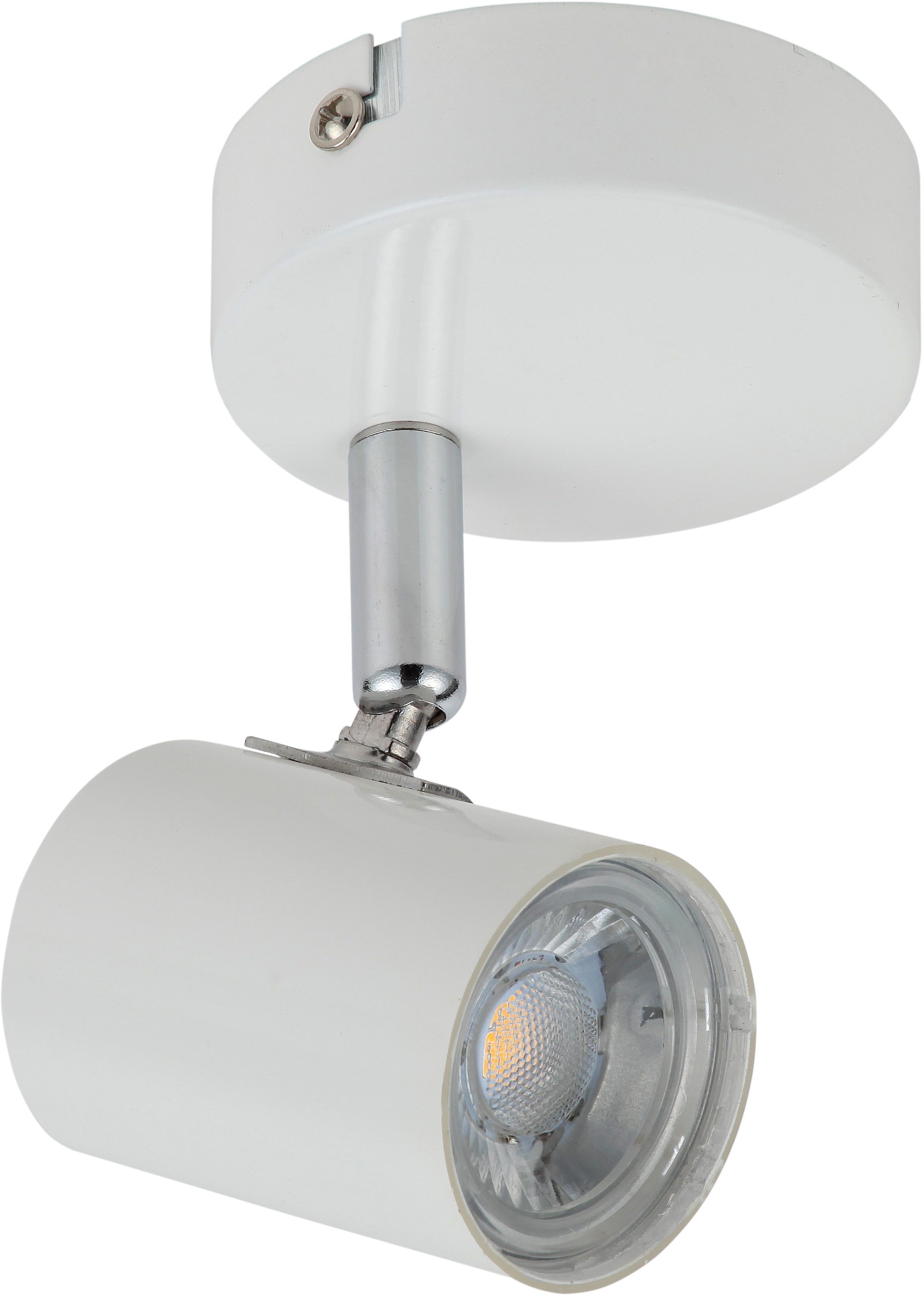 Candellux HALLEY 91-49520 kinkiet lampa ścienna biała 1X4W LED BIAŁY 5cm