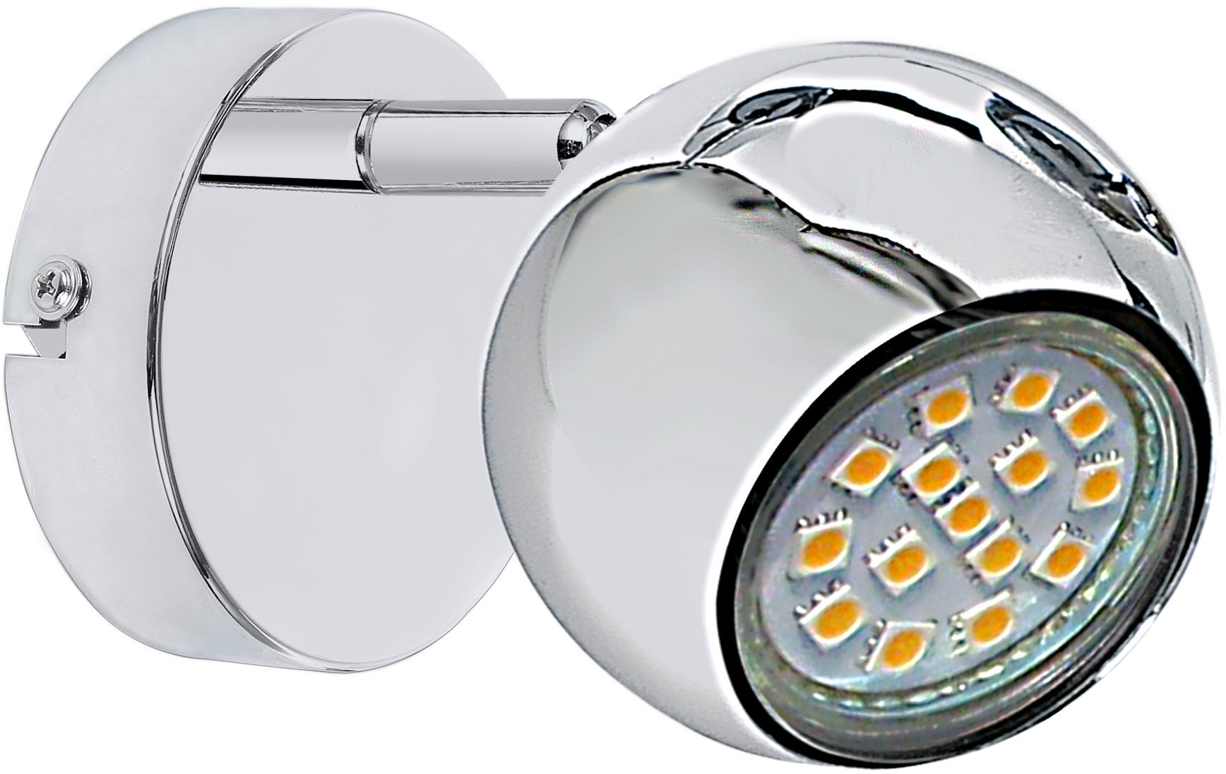 Candellux BALT 91-60563 kinkiet lampa ścienna metalowy klosz chrom 1x50W GU10 8cm